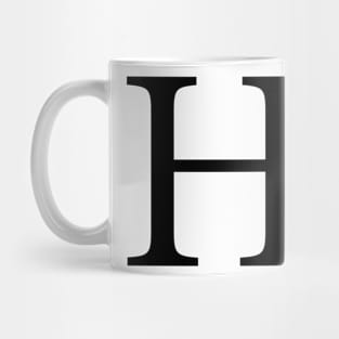 Black H Mug